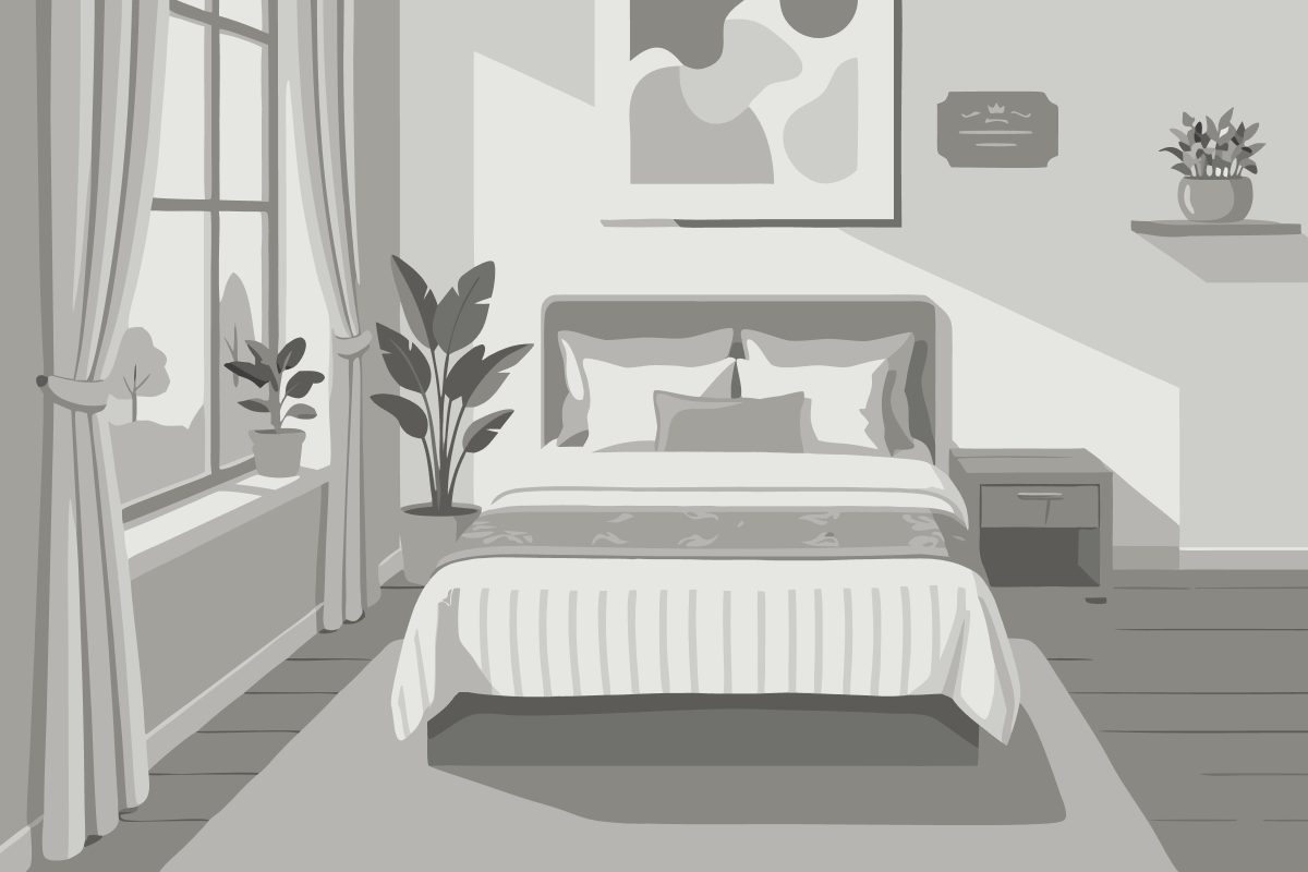 Double or Twin Room with Interior View
